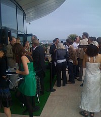 the reception