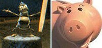 PT Flea in A Bug's Life / Hamm in Toy Story